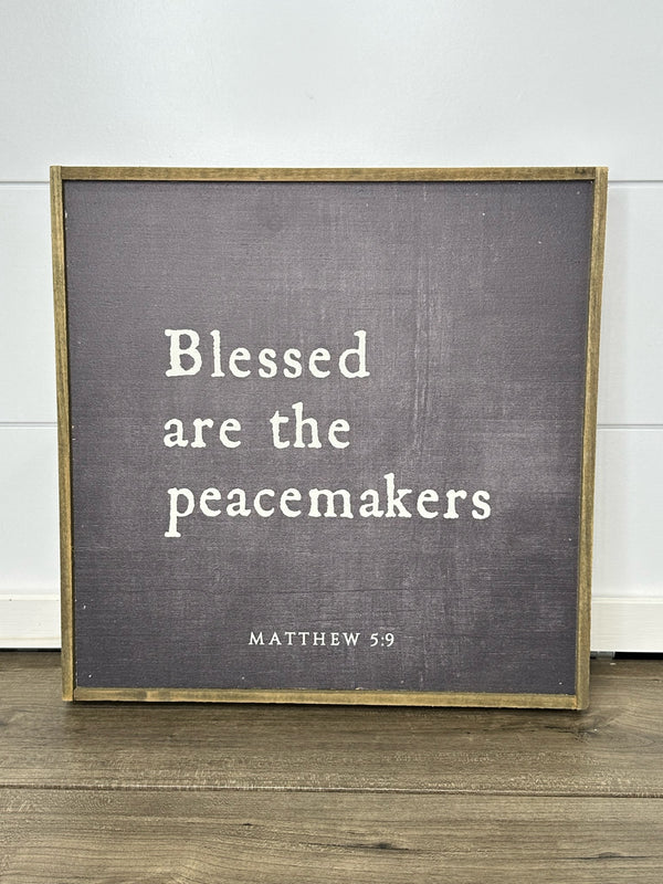 Sign-Blessed Are The Pacemakers Small - 15x15