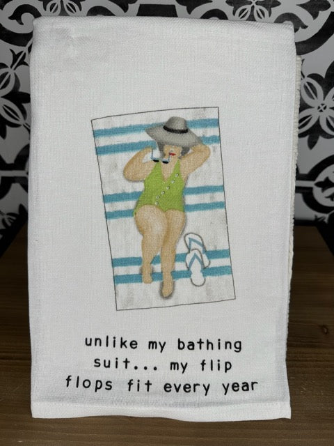 bath pool lady cotton towels