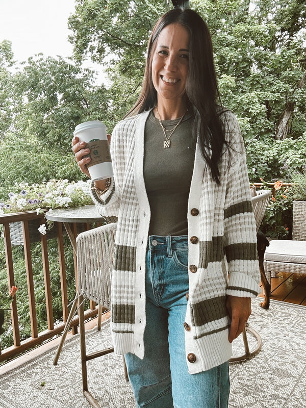 Lexi Colorblock Cardigan