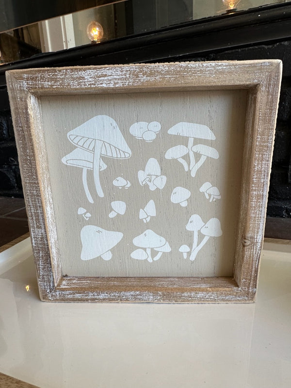 Ghost/Mushroom Reversible Sign