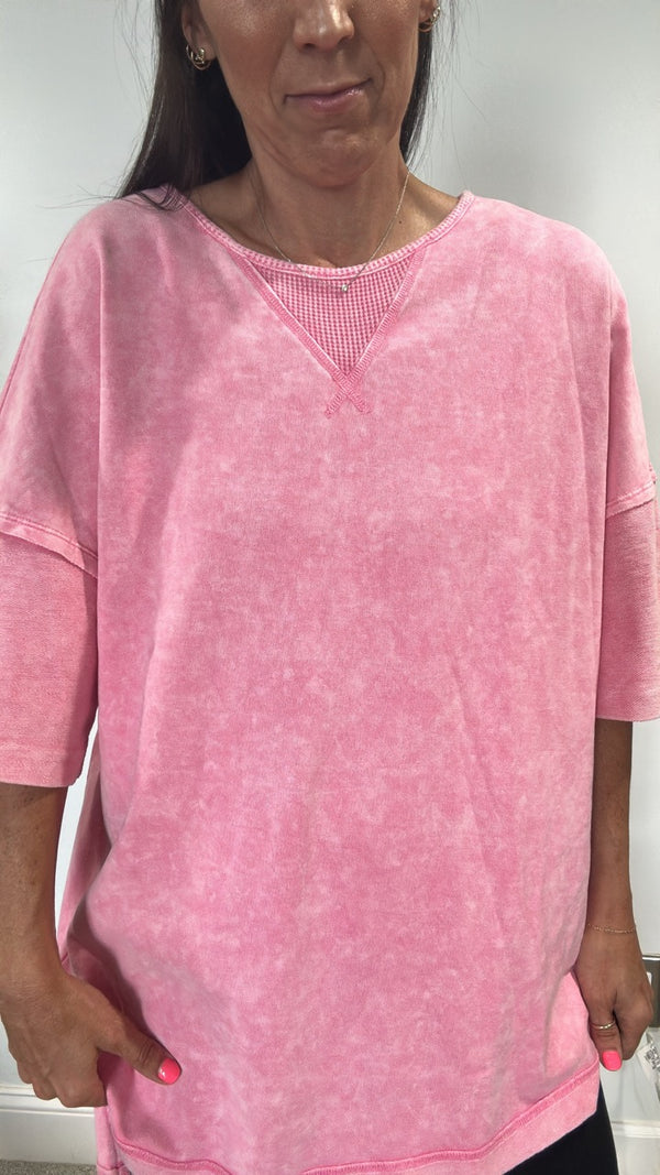 Strawberry Drop Shoulder Tee