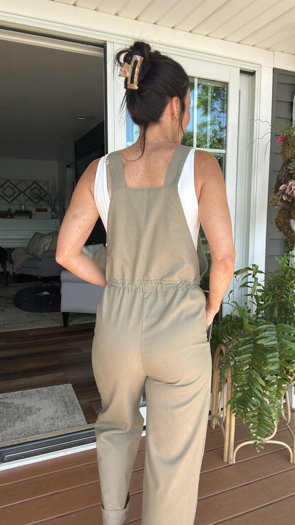 Cropped Overalls