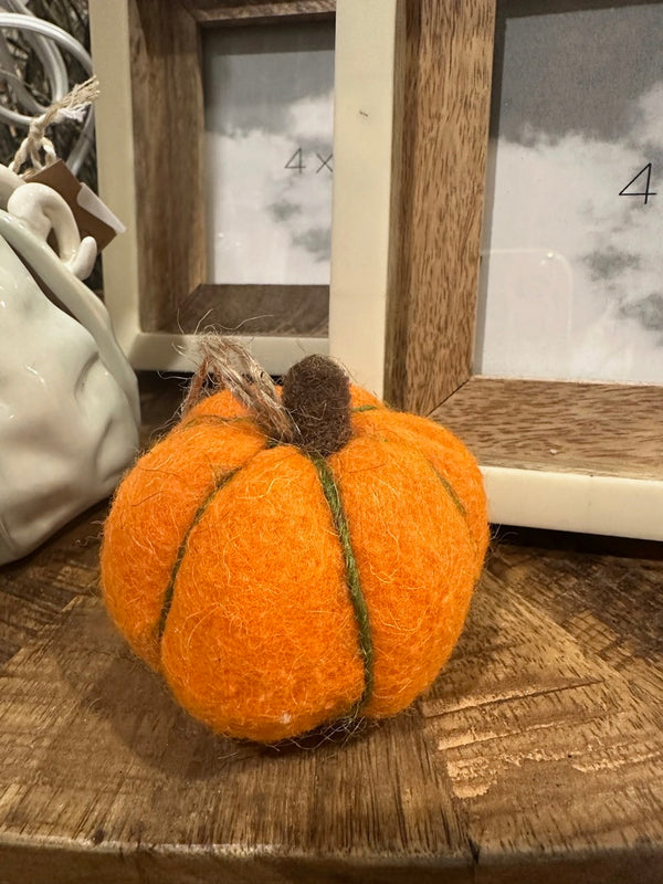 Mini Pumpkin Ornament