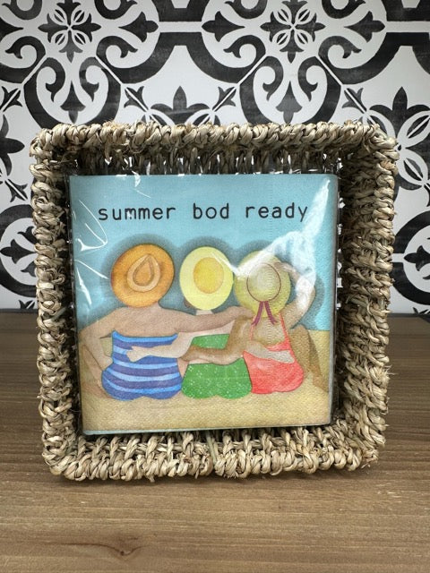 Bod Pool Lady Cocktail Napkins