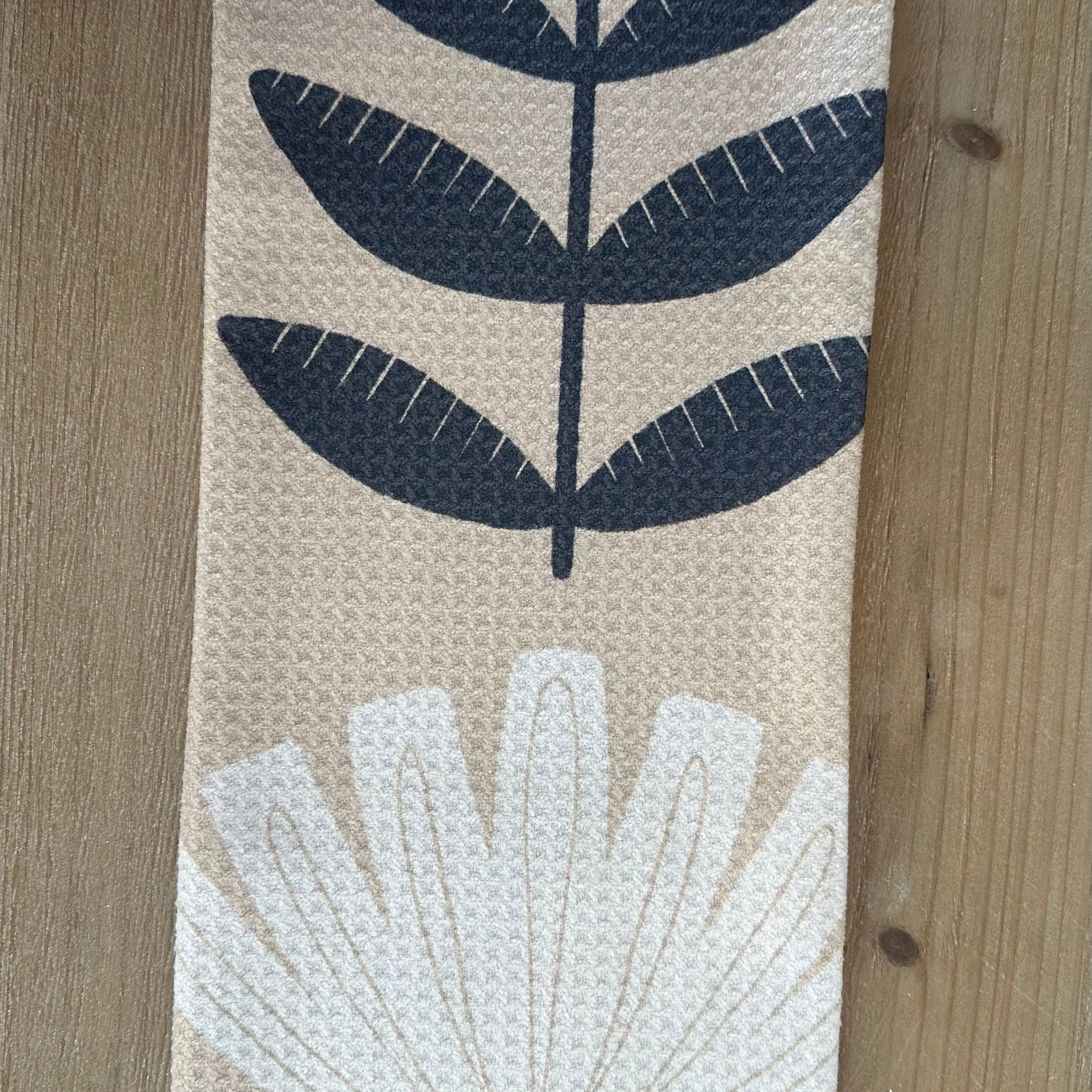 Geometry Classic Floral Tea Towel