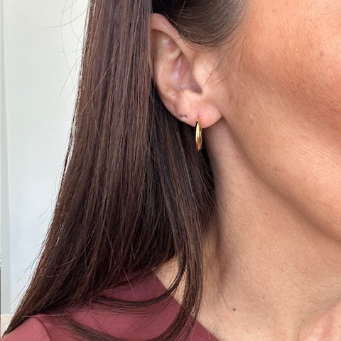 Earrings - Mara Hoops - Gold