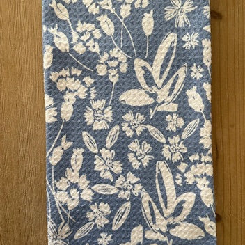 Geometry Bloom Me Over Floral Tea Towel
