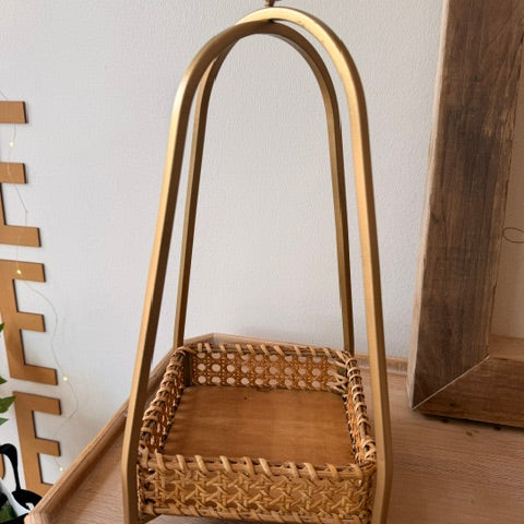 Cane Tray Lantern