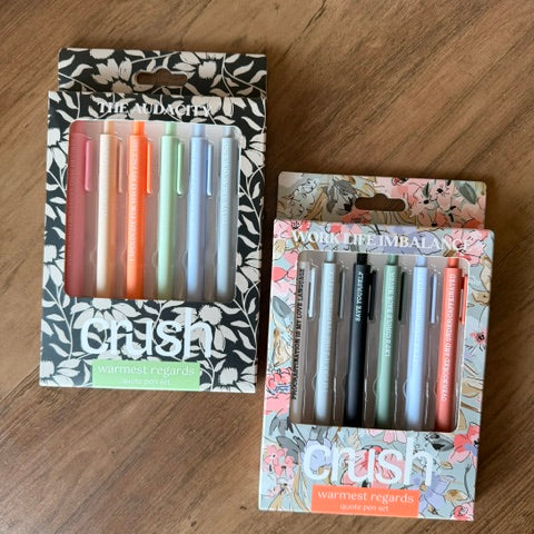 Work Life Imbalance Pen Set