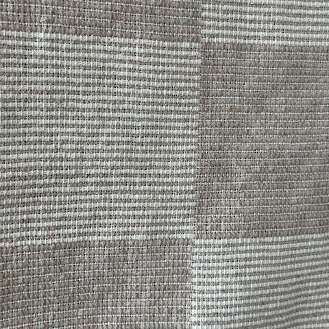 Cream Checkerboard Throw