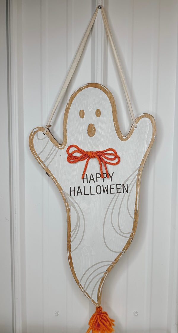 Happy Halloween Ghost Door Hanger