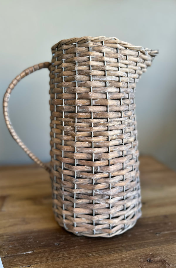 12" Woven Pitcher