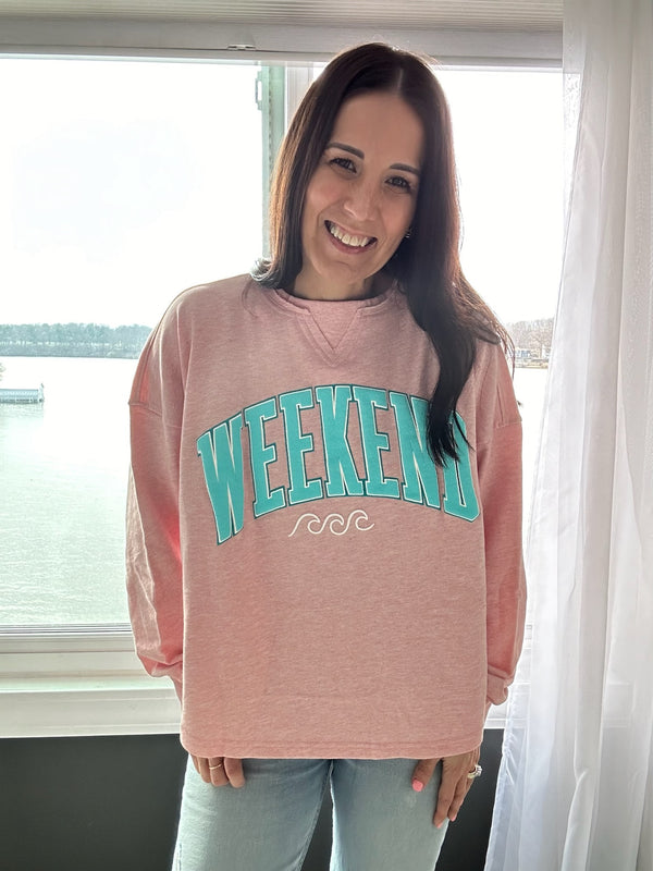 Simply Southern Puff Weekend Sweatshirt