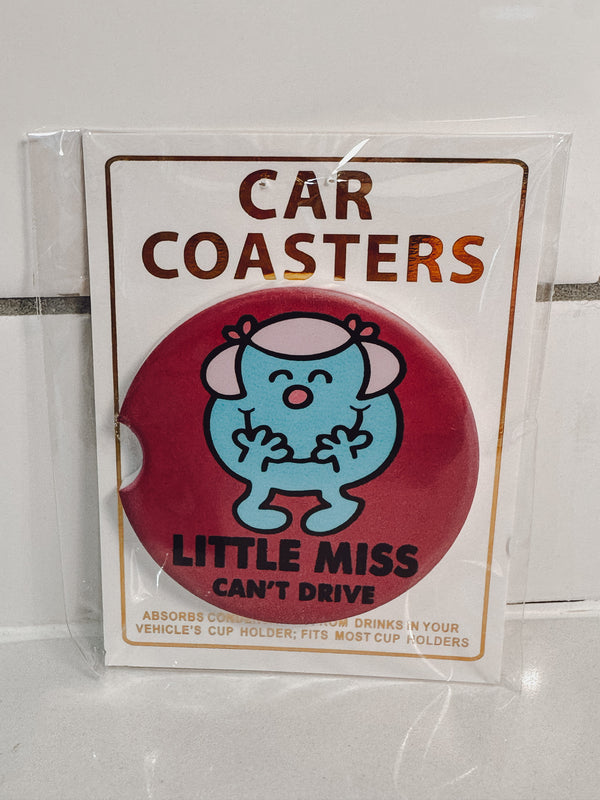 Cant Drive Car Coasters