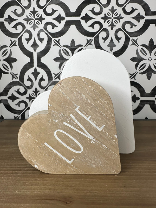 Love Wood Hearty Cutout